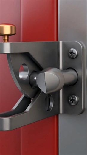 Automatic Gate Lock 🔒🔐 #animated #gatelock #tools