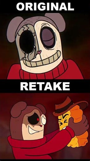 FNF Twiddlefinger [ORIGINAL VS RETAKE] (Winner Winner Chicken Dinner) (FNF MOD)#shorts