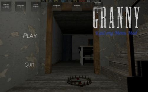 ⚡[KC_Mod] GrannyPC KaiLong Menu 模组 （跳跃、强光、自由选择爷奶、多一把锁）