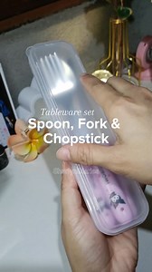 6.4K views · 43 reactions | Ang cutie nitong 3 in 1 tableware set para kay bagets 勺 #lifewithsherlyn #tableware #spoonandforksetforkids #baonforkids #affiliatelink | Sher Lyn | Facebook
