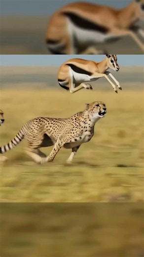 Cheetah vs Gazelle #wildlife #animals #wildlifesurvival