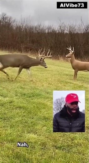 Deer vs. Decoy: The funniest reaction you’ll see today! 🦌🎯