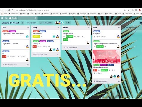 Penggunaan Trello untuk Project Management, GRATIS lho