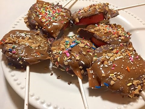 Caramel Apple Slices Recipe: How To Make Caramel Apples On A Stick