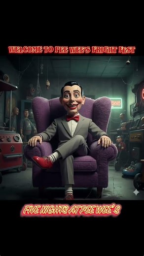 FIVE NIGHTS AT PEE WEE’S 👹🤡💀👻😱🫣😬😐😳😶‍🌫️😥