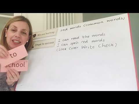 RWI - red words spelling