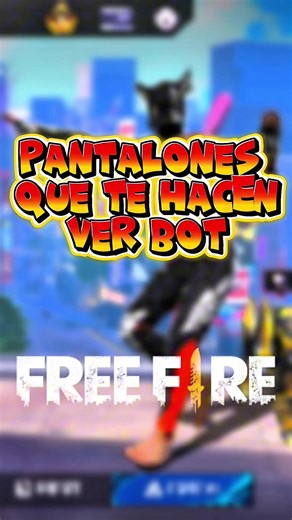 Los pantalones más vergonzosos en Free Fire