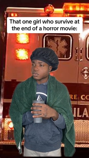 That one girl at the end of an horror movie 😂 | Figures Pod