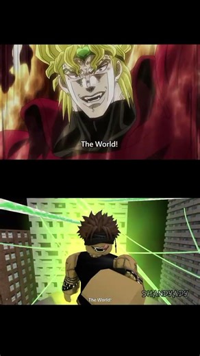 Kakyoin vs Dio di Roblox?! 😱 Emerald Splash vs ZA WARUDO!