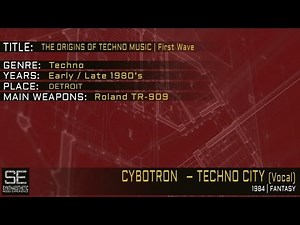 Cybotron - Techno City (Vocal) (Fantasy | 1984)