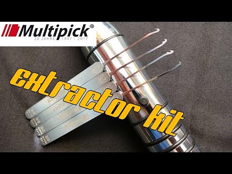 (1146) Review: Multipick Broken Key Extractor Kit