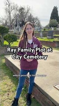Aly discusses Nelson Ray and the Ray family plot at the Sacramento Historic City Cemetery