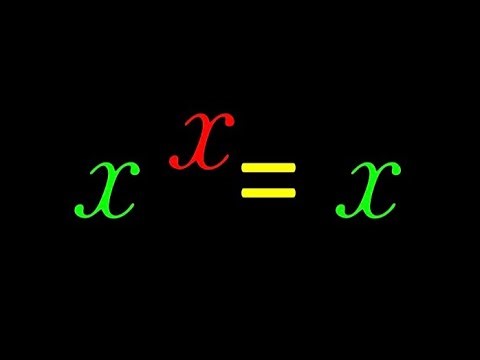 Can You Find All Solutions Of This Nice Exponential Equation?