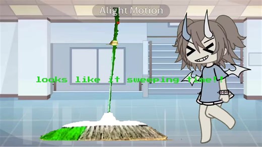 looks like it sweeping time!! >_