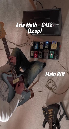 Loop of Aria Math on Guitar