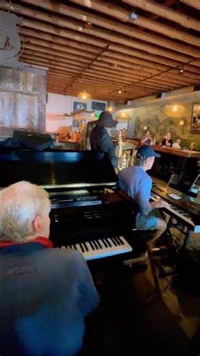 JAM SESSION SUNDAY! #sanclemente #jazz #bluesmusic #live #pov #harmonica #piano #saxophone #sunday