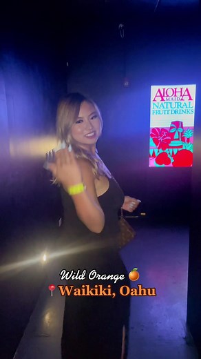 Nightlife Experience at Wild Orange in Waikiki, Oahu