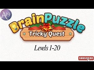 Brain Puzzle Tricky Quest – Levels 1–20 Walkthrough | All Solutions