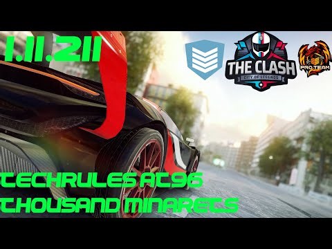 Asphalt 9 Clash | Techrules AT96 | Thousand Minarets - 1:11.211