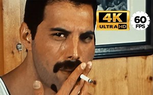 【4K60帧】1984年牙叔专访 | A Musical Prostitute: Freddie Mercury Interview | AI修复补帧画质收藏版