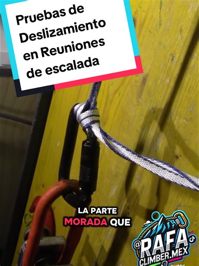 🧗‍♀️ REUNIONES EN ESCALADA DEPORTIVA: ¿QUÉ PASA SI FALLA UNA CINTA? 🧗‍♂️ En las clases estoy enseñando diferentes tipos de reuniones en escalada deportiva, y algo que siempre analizamos es qué ocurre si uno de los elementos falla, por ejemplo: ❗ ¿Qué pasaría si se suelta o falla una cinta exprés o un mosquetón? 🔹 Si la reunión está bien construida y es redundante, la carga se redistribuye automáticamente a los otros puntos de anclaje. 🔹 Si la reunión no tiene redundancia, el fallo de una sol
