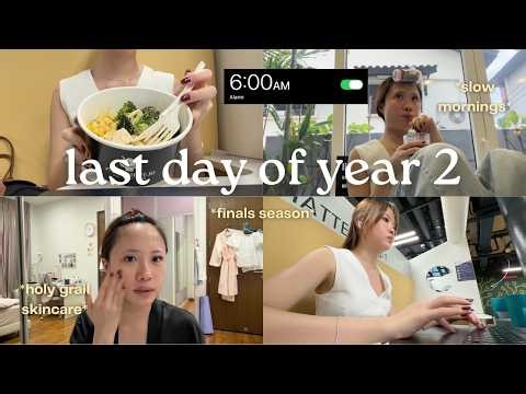 last day of classes vlog 𐙚˙✧˚| morning routines, skincare faves & productive uni vlog