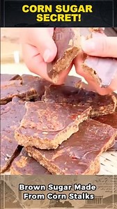 How Corn Stalks Turn Into Natural Brown Sugar!
