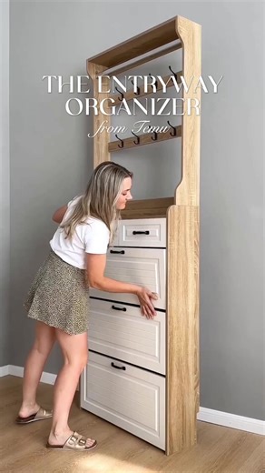 A clean, space-saving cabinet that keeps shoes organized and adds a neat look to your entryway. 🔍 Find it at https://temu.to/m/poid57evyny or with this code qxz23937. #temu #furniture | Temu