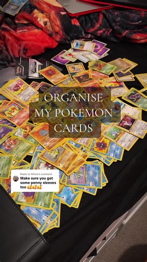 Rediscovering 90s Pokémon Cards and Organizing Tips