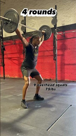 15 minute workout. Barbell workout. CrossFit workout. #fit #gymlife #motivation #crossfit