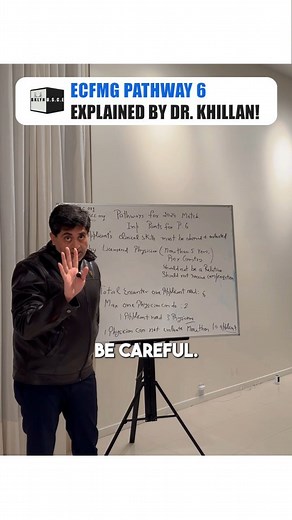 ECFMG Pathway 6 has a few complications within itself - which we'll help you understand clearly!⁣ ⁣ Watch till the end, make notes, and most importantly - do your own due diligence on the ECFMG.org website before selecting your pathway!⁣ ⁣ For more such information, keep following @brooklynusce⁣ ⁣ ⁣ ⁣ ⁣ ⁣ ⁣ ⁣ ⁣ #BrooklynUSCE⁣ #residencylife #usmlestep2 #usmlestep #medicalstudents #medicinestudent #cardiology #usmlepreparation #doctorsofinstagram #hematology #pathology #nephrology #usmle #familym