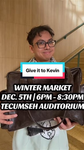 Toronto Metropolitan University K-POP Club on Instagram: "🧳Give this to Kevin… and the keychains, photocards, miniature foods, jewelry, matcha, food and more!🧳 ☃️You wouldn’t want to miss out on the fun items these vendors have prepared, plus the delicious food and specialty drinks by @hmart @galleriasupermarket @18feet & @mr.puff ☃️ Make sure to RSVP through the Linktree to SECURE your chance of heading to the Winter Market with the McCallisters! #studentlife #tmu #wintermarket #vendors #kpop