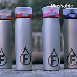 240K views · 889 reactions | This water bottle tricks you into drinking more water. | Mashable | Facebook