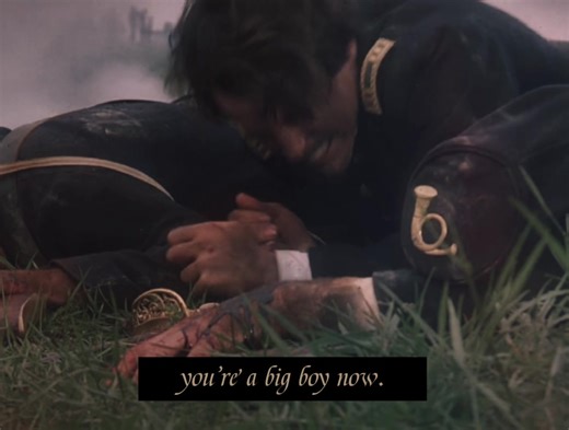 #glory1989 in the original movie transcript at the end after they show robert getting thrown in the mass grave his mom was supposed to be shown scanning for his name in the list of deceased names and crying when she finds it #mamasboy #soldier #ushistory #angst