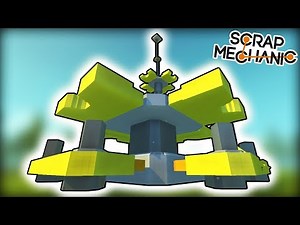 We Searched for the BIGGEST Creations Ever Built! (Scrap Mechanic Gameplay)