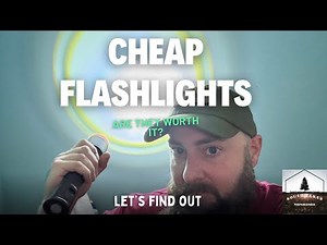 Are Cheap Flashlights Any Good? | Flashlight Review and Test | Ozark Trail Lights | Emergency Light