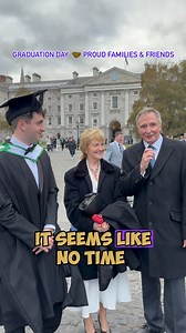 Behind every Trinity graduate are the parents, family members and friends who supported them in their academic journeys 💖 Through lectures, exams, long days on placement or in the library, we know they are so proud of the immense efforts you have put into your studies! Commencements are some of the most joyous days here on campus - we love meeting you all and hope you have the best day celebrating your achievements alongside your loved ones! 🎓🎓🎓 #GraduationDay #Grads #TrinityCollegeDublin | 