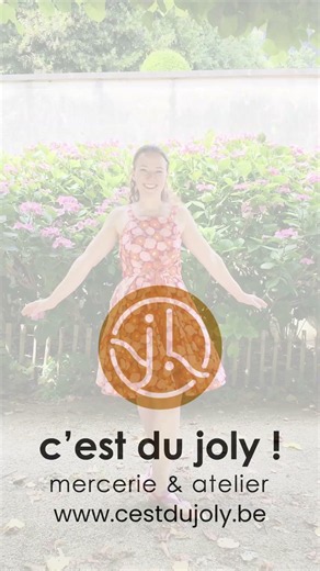 Découvrez ma nouvelle robe préférée pour l'été Aënor de Sewing Soon