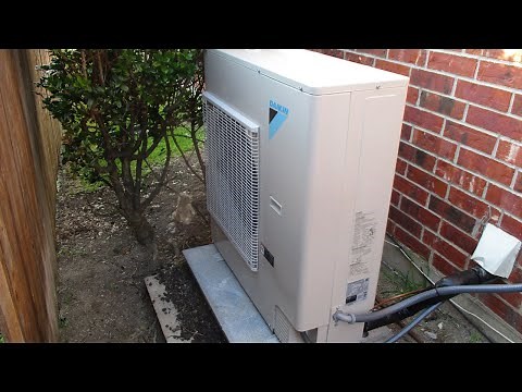 Newly Installed 2021 Daikin "Fit" Variable Speed Air Conditioner Starting Up & Running