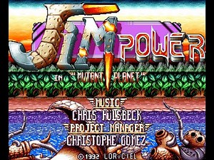 Amiga 500 Longplay [329] Jim Power in Mutant Planet