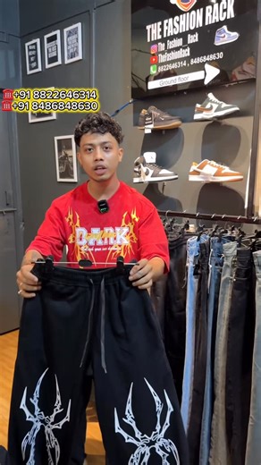 The Fashion Rack on Instagram: "Trackpants available now 👀 #thefashionrack25 #explorepage #reel #explore #viral #instagram #clothes #trending #winter #assam"