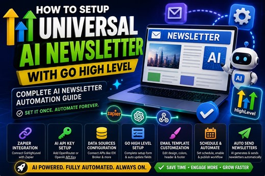 How to Set Up the Universal AI Newsletter Worker in GoHighLevel | Complete AI Newsletter Automation Guide
