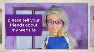 Sew a pair of underwear / knickers for fashion dolls w/free patterns @ ChellyWood.com #knickers #dollclothes - Free Doll Clothes Patterns