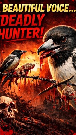 The Singing Bird That Hunts Like a Butcher #shorts