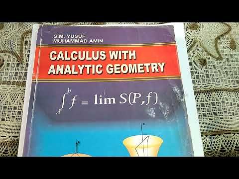 Chapter 1 Solved Important Questions | Calculus with Analytic Geometry by SM Yusuf