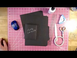 How To Make A Quick & Easy Little File Folder Brag Book Tutorial