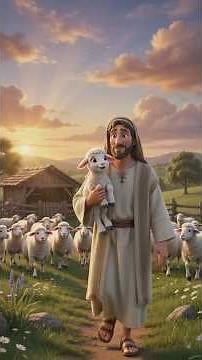 🐑 The Lost Lamb and the Good Shepherd | Christian Bedtime Story for Kids ✝️