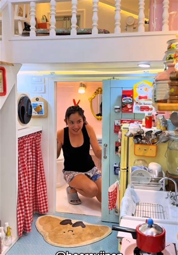 ห้องน้ำบ้านของเล่นเด็กสุดน่ารัก