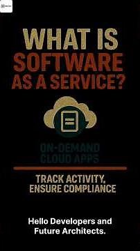 What is Service as Software #programming #coding #softwaredesign #softwarearchitect #education