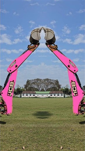 Working New Jcb Machine 💯😎💥 #jcb #jcbvideo #tractor #bulldozer #excavator #cartoon #dj #crazy #pink